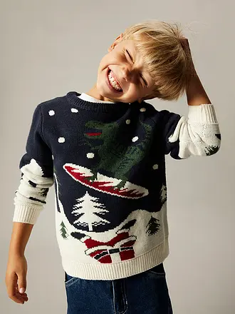 NAME IT | Jungen Pullover NKNREBO | dunkelblau